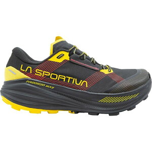 ���X�|���e�B�o �����Y �V���[�Y �X�j�[�J�[ La Sportiva Prodigio Max Trail Running Shoe - Men's Black/Yellow �u���b�N
