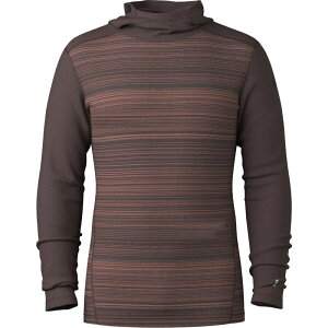 �X�}�[�g�E�[�� �����Y �g�b�v�X T�V���c �p�[�J�[ Smartwool Merino 250 Baselayer Hoodie - Men's Mink Color Shift �~���N