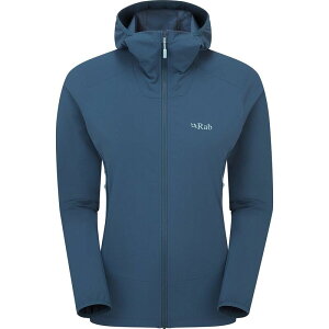 ���u ���f�B�[�X �A�E�^�[ �W���P�b�g�E�u���]�� �p�[�J�[ Rab Borealis Hoodie - Women's Tempest Blue �u���[