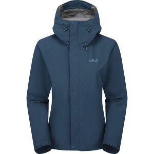 ���u ���f�B�[�X �A�E�^�[ �W���P�b�g�E�u���]�� �_�E�� �W���P�b�g Rab Downpour Jacket - Women's Tempest Blue �u���[