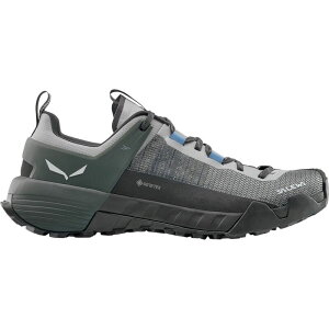 �T���� ���f�B�[�X �V���[�Y �X�j�[�J�[ Salewa Wildfire NXT GTX Hiking Shoe - Women's Alloy/Dark Olive �I���[�u