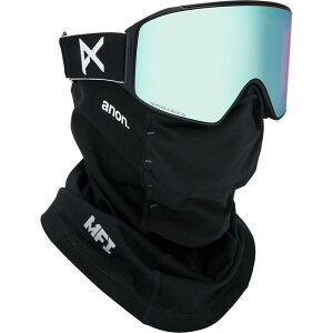 Am Y ANZT[ TOXEACEFA Anon M4 Cylindrical Goggles + MFI Face Mask Black/Perceive Variable Blue ubN