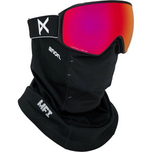Am Y ANZT[ TOXEACEFA Anon M4 Toric Goggles + MFI Mask Black/Perceive Sunny Red ubN