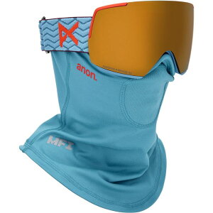 �A�m�� �����Y �A�N�Z�T���[ �T���O���X�E�A�C�E�F�A Anon M5 Goggles + MFI Mask Retro Blue/Perceive Sunny Bronze �u���[