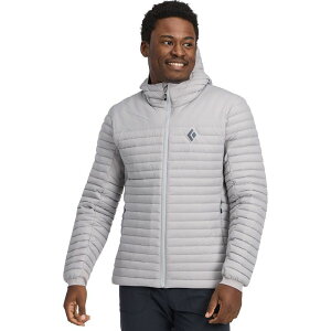 �u���b�N�_�C�������h �����Y �A�E�^�[ �W���P�b�g�E�u���]�� �t�[�f�b�h�W���P�b�g �_�E�� �W���P�b�g Black Diamond Access Down 1.0 Hooded Jacket - Men's Pewter �s���[�^�[