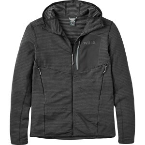 ���u �����Y �A�E�^�[ �W���P�b�g�E�u���]�� �p�[�J�[ Rab Ascendor Light Hoodie - Men's Black �u���b�N