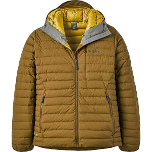 ���u �����Y �A�E�^�[ �W���P�b�g�E�u���]�� �p�[�J�[ Rab Microlight Windstopper Hoodie - Men's Oak