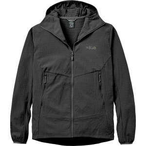 ���u �����Y �A�E�^�[ �W���P�b�g�E�u���]�� �p�[�J�[ Rab Quantra Pro Hoodie - Men's Black �u���b�N