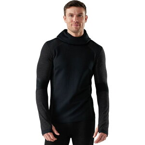 yz X}[gE[ Y TVc gbvX Intraknit Thermal Merino Base Layer Hoodie - Men's Black/Charcoal