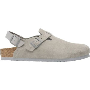�r���P���V���g�b�N ���f�B�[�X �V���[�Y �X�j�[�J�[ Birkenstock Tokio Narrow Clog - Women's Stone Coin Suede �X�g�[��