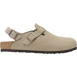 �r���P���V���g�b�N ���f�B�[�X �V���[�Y �X�j�[�J�[ Birkenstock Tokio Narrow Clog - Women's Taupe Suede �g�[�v