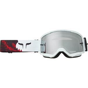 tHbNX[VO Y ANZT[ TOXEACEFA White/Fluorescent Red Fox Racing MTB Main Goggle
