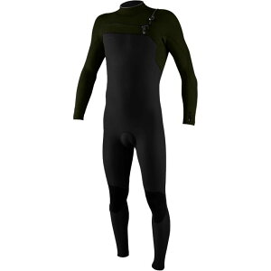 �I�j�[�� �����Y ���� �㉺�Z�b�g O'Neill Hyperfreak 4/3+mm Chest-Zip Full Wetsuit - Men's Black/Ranger �u���b�N