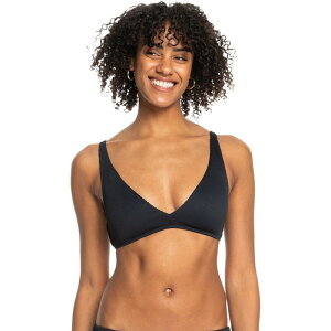 LV[ fB[X  gbv̂ Roxy Rib Love The Oceana V Bikini Top - Women's Anthracite