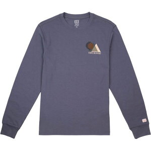 �g�|�E�f�U�C�� �����Y �g�b�v�X T�V���c ���� Topo Designs Shadow Long-Sleeve T-Shirt - Men's Stone Blue �u���[