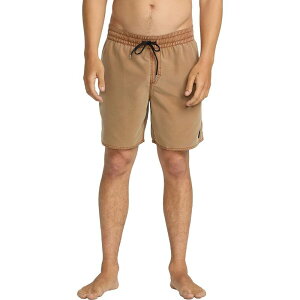 �{���R�� �����Y ���� �n�[�t�p���c�E�V���[�c Volcom Center 17 Trunk - Men's Coconut Shell
