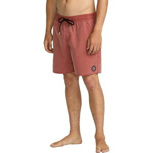 �{���R�� �����Y ���� �n�[�t�p���c�E�V���[�c Volcom Center 17 Trunk - Men's Mahogany