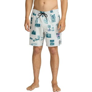�{���R�� �����Y ���� �n�[�t�p���c�E�V���[�c �R�b�g�� Volcom Psyche Cotton 17in Swim Trunk - Men's Stone �X�g�[��