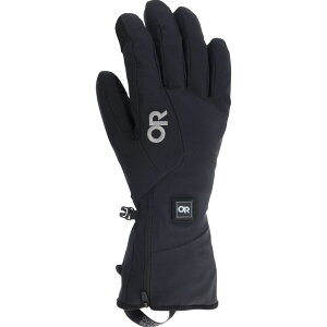 �A�E�g�h�A���T�[�` �����Y �A�N�Z�T���[ ��� Outdoor Research Sureshot Heated Softshell Glove Solid Black �u���b�N