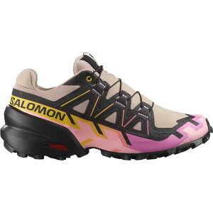 T fB[X V[Y Xj[J[ Salomon Speedcross 6 Trail Running Shoe - Women's Etherea/Black/Cyclamen ubN