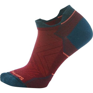 X}[gE[ fB[X A_[EFA C Smartwool Run Zero Cushion Low Ankle Sock - Women's Tibetan Red