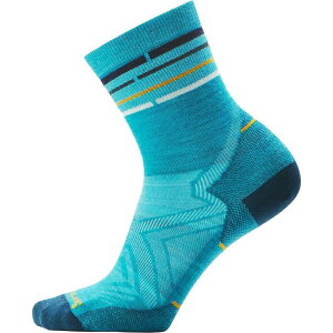 �X�}�[�g�E�[�� ���f�B�[�X �A���_�[�E�F�A �C�� Smartwool Run Zero Cushion Mid Crew Sock - Women's Capri