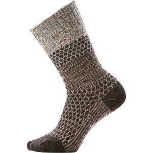 【送料無料】 スマートウール レディース 靴下 アンダーウェア Everyday Popcorn Cable Crew Sock - Women's Taupe/Natural Marl