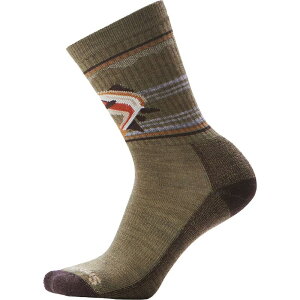 �X�}�[�g�E�[�� �����Y �A���_�[�E�F�A �C�� Smartwool Everyday Hookset Crew Sock Winter Moss