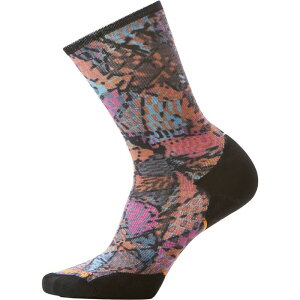 �X�}�[�g�E�[�� ���f�B�[�X �A���_�[�E�F�A �C�� Smartwool Trail Run Targeted Cushion Triangle Prism Crew Sock -Women's Garden Pink �s���N