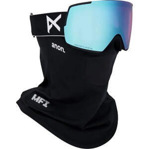 �A�m�� �����Y �A�N�Z�T���[ �T���O���X�E�A�C�E�F�A Anon M5 Low Bridge Goggles + MFI Mask Black/Perceive Variable Blue �u���b�N