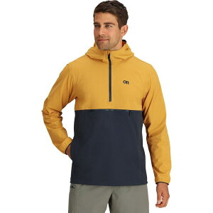 �A�E�g�h�A���T�[�` �����Y �A�E�^�[ �W���P�b�g�E�u���]�� �W���P�b�g Outdoor Research Ferrosi Anorak Jacket - Men's Caramel/Dark Navy �l�C�r�[