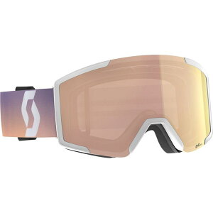 yz XRbg Y TOXEACEFA S[O ANZT[ Shield Goggles White/Soft Pink/Enhancer Rose Chrome