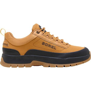 �\���� �����Y �V���[�Y �X�j�[�J�[ SOREL Outing NW Low WP Sneaker - Men's Canyon Gold/Black �u���b�N