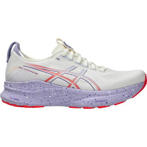 AVbNX fB[X V[Y Xj[J[ Asics Gel-Kayano 32 Tokyo Running Shoe - Women's Cream/Edo Purple N[