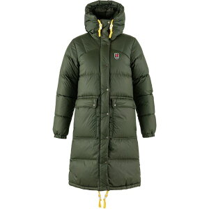 �t�F�[�����[�x�� ���f�B�[�X �A�E�^�[ �W���P�b�g�E�u���]�� �p�[�J�[ �_�E�� Fjallraven Expedition Long Down Parka - Women's Deep Forest �t�H���X�g