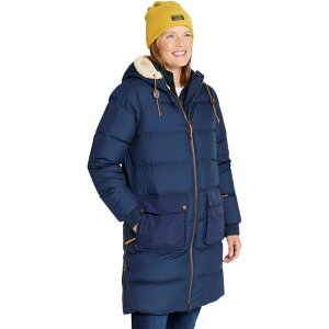 GGr[ fB[X AE^[ WPbgEu] R[g _E L.L.Bean Mountain Classic Sherpa-Lined Regular Down Coat - Women's Nautical Navy lCr[