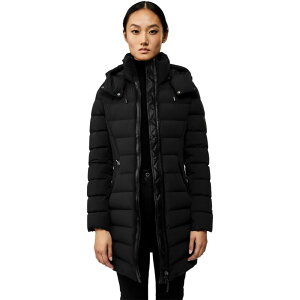 �}�b�J�[�W�� ���f�B�[�X �A�E�^�[ �W���P�b�g�E�u���]�� �_�E�� �W���P�b�g Mackage Farren Down Jacket - Women's Black �u���b�N