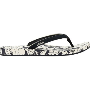 �I���J�C ���f�B�[�X �V���[�Y �T���_�� Olukai Uiki Flip Flop - Women's Lava Rock/Pa'i