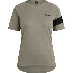 ���t�@ ���f�B�[�X �g�b�v�X T�V���c Rapha Trail Technical T-Shirt - Women's Khaki/Black �u���b�N
