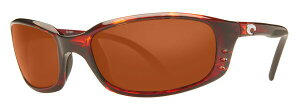 【送料無料】 コスタデルマール メンズ サングラス・アイウェア アクセサリー Costa Del Mar 580P Brine Tort Polarized Sunglasses Tortoise/Copper