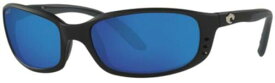 【送料無料】 コスタデルマール メンズ サングラス・アイウェア アクセサリー Costa Del Mar Men's Brine 580P Polarized Sunglasses Blue/Black