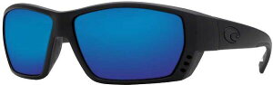 yz RX^f}[ Y TOXEACEFA ANZT[ Costa Del Mar Tuna Alley 580P Polarized Sunglasses Blackout/Blue