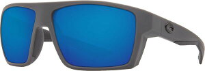 【送料無料】 コスタデルマール メンズ サングラス・アイウェア アクセサリー Costa Del Mar Bloke 580G Polarized Sunglasses Matte Black/Blue Mirror