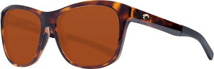 【送料無料】 コスタデルマール メンズ サングラス・アイウェア アクセサリー Costa Del Mar Vela 580P Sunglasses Shiny Tortoise/Copper