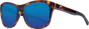 【送料無料】 コスタデルマール メンズ サングラス・アイウェア アクセサリー Costa Del Mar Vela 580P Sunglasses Shiny Tortoise/Blue