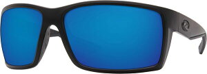 yz RX^f}[ fB[X TOXEACEFA ANZT[ Costa Del Mar Reefton Blackout Mirror 580G Polarized Sunglasses Black/Blue Mirror