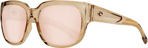 【送料無料】 コスタデルマール メンズ サングラス・アイウェア アクセサリー Costa Del Mar Women's Waterwoman 580P Sunglasses Blonde