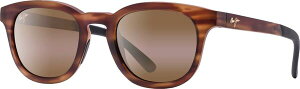 yz }ECW fB[X TOXEACEFA ANZT[ Maui Jim Koko Head Polarized Round Sunglasses Matte Tortoise