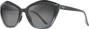 yz }ECW Y TOXEACEFA ANZT[ Maui Jim Lotus Polarized Cat Eye Sunglasses No Color
