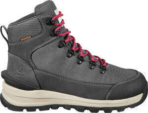 J[n[g fB[X V[Y u[cECu[c Carhartt Women's Gilmore 6 h Waterproof Alloy Toe Hiker Work Boots Dark Grey Nubuck O[